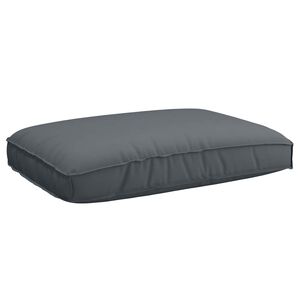 vidaXL Kudde Oxford Tyg Antracit 120 x 80 x 12 cm