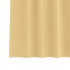 vidaXL M&ouml;rkl&auml;ggningsgardiner med Ringar 2 pcs Beige 175 x 140 cm