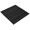 vidaXL Mattan platta Randig Ljusgr&aring; 50 x 50 cm 4 st PP och Bitumen
