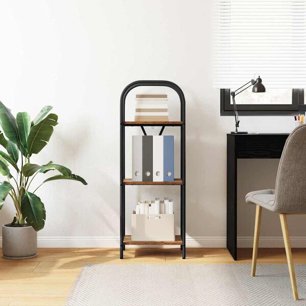 vidaXL Hyllsystem Gammalt tr&auml; 40 x 30 x 109 cm Konstruerat tr&auml;