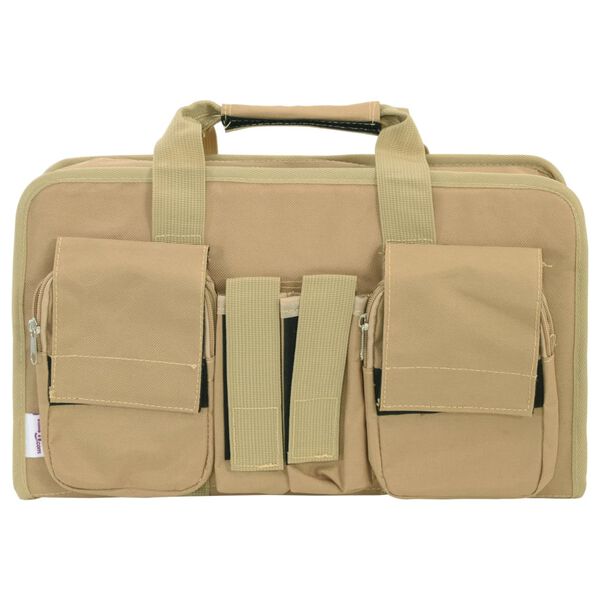 vidaXL Pistolväska khaki 40x24x10 cm oxford-tyg