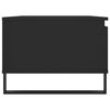 vidaXL Soffbord svart 90x50x36,5 cm konstruerat tr&auml;