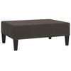 vidaXL Fotpall m&ouml;rkgr&aring; 78x56x32 cm sammet