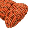 vidaXL Båtlina orange 3 mm 25 m polypropylen