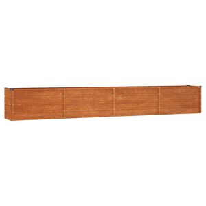 vidaXL Odlingsl&aring;da rostig 320x40x45 cm rosttr&ouml;gt st&aring;l
