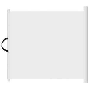 vidaXL Inf&auml;llbar husdjursgrind vit 82,5x125 cm