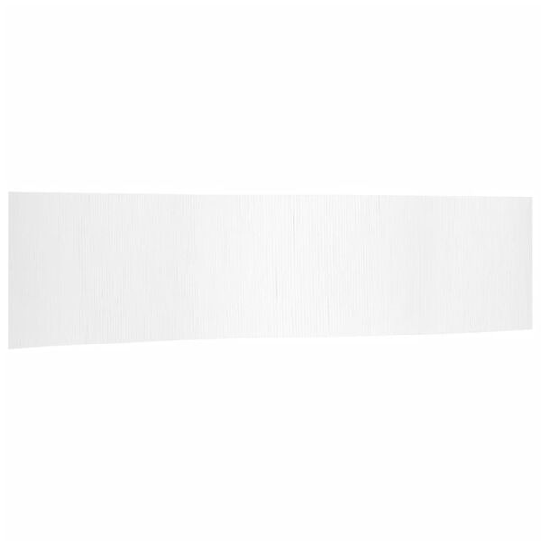 vidaXL Rumsavdelare vit bredd 800 cm h&ouml;jd 165 cm bambu