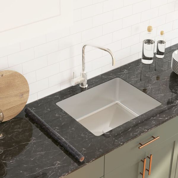 vidaXL Möbeldekaler självhäftande marmor svart 90x500 cm PVC