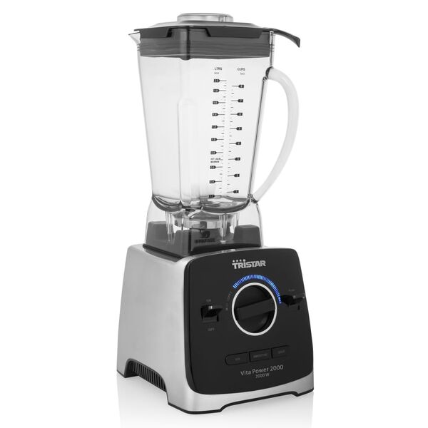 Tristar Mixer BL-4473 Vita Power 2000 W svart och silver