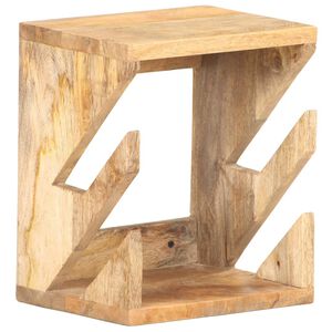 vidaXL V&auml;ggmonterad skateboardh&aring;llare 25x20x30 cm massivt mangotr&auml;