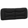 vidaXL Bed Frame without Mattress "Hvar" Black 120x200 cm Faux Leather