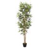 vidaXL Konstv&auml;xt bambu 1104 blad 180 cm gr&ouml;n