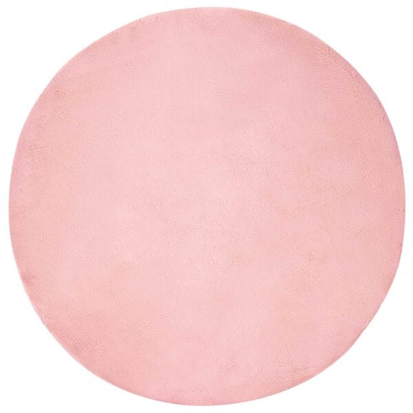 vidaXL Fusk-kaninp&auml;lsmatta Olite Rosa &Oslash; 100 cm Polyester