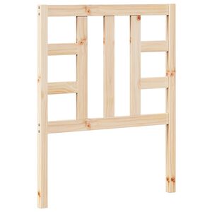 vidaXL S&auml;nggavel 81x4x100 cm massiv furu