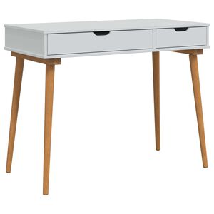 vidaxl Smyckebord FAUSKE Vit 100 x 50 x 78 cm