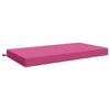 vidaXL Sittkudde SOEST 100% Polyester Rosa 120 x 80 x 10 cm
