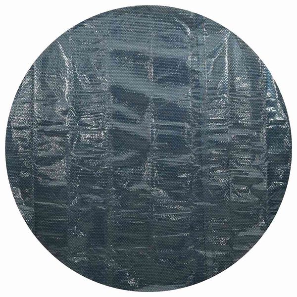 vidaXL V&auml;rmeduk f&ouml;r pool PE 356 cm svart och bl&aring;