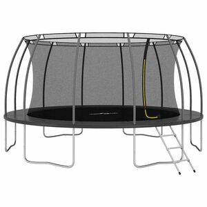 vidaXL Studsmatta rund 488x90 cm 150 kg