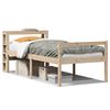 vidaXL Seniors&auml;ng med s&auml;nggavel 90x190 cm massiv furu
