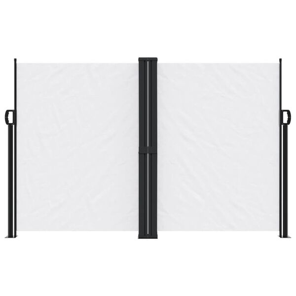 vidaXL Inf&auml;llbar sidomarkis vit 160x600 cm