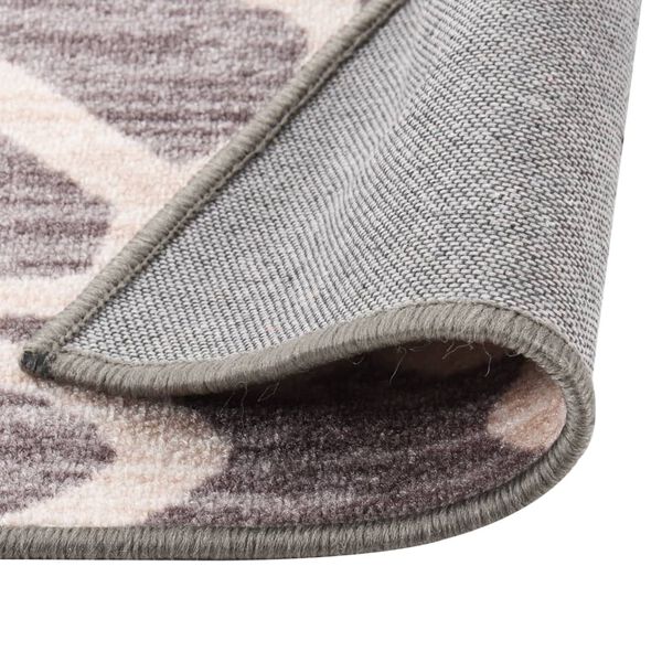 vidaXL. G&aring;ngmatta brun 80x400 cm