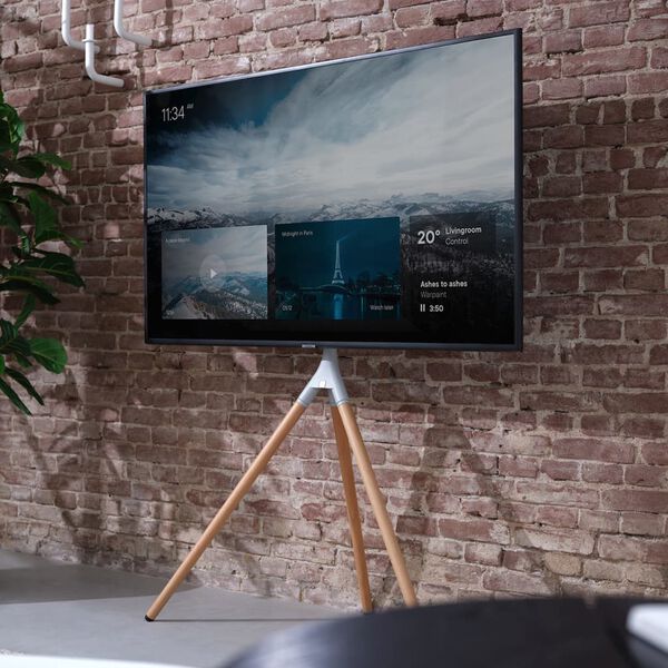 One For All Tv-stativ 32" - 65" ljusbrun