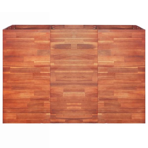 vidaXL Bloml&aring;da upph&ouml;jd akaciatr&auml; 150x100x100 cm