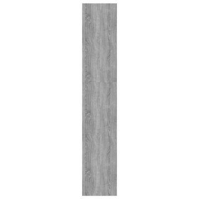 vidaXL Bokhylla/Rumsavdelare betonggrå 60x30x166 cm konstruerat trä