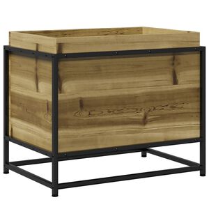 vidaXL Odlingsl&aring;da 60x40x50 cm impregnerat furu