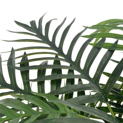vidaXL Konstväxt Palm med kruka 165 cm grön