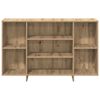 vidaXL Sideboard Artisan Ek 120 x 30 x 75 cm Konstruerat tr&auml;
