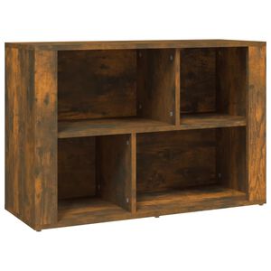 vidaXL F&ouml;rvaringssk&aring;p r&ouml;kf&auml;rgad ek 80x30x54 cm konstruerat tr&auml;