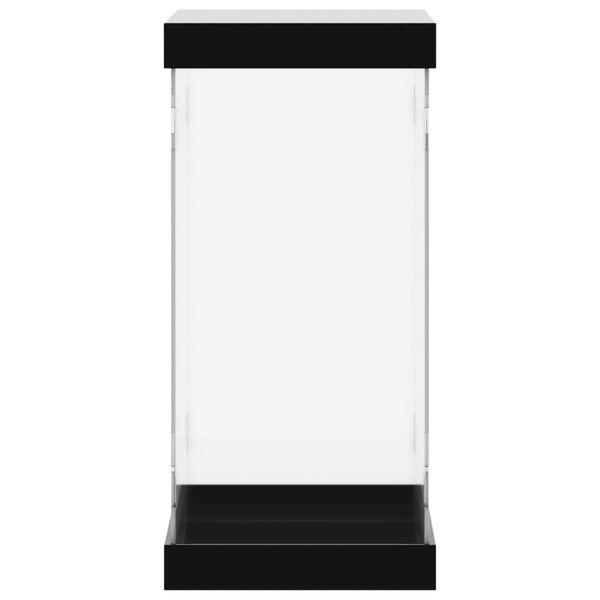 vidaXL Akryllåda transparent 17x12x25 cm