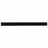 vidaXL Sj&auml;lvh&auml;ftande d&ouml;rrborstlist 12 st 100 cm Aluminiumlegering