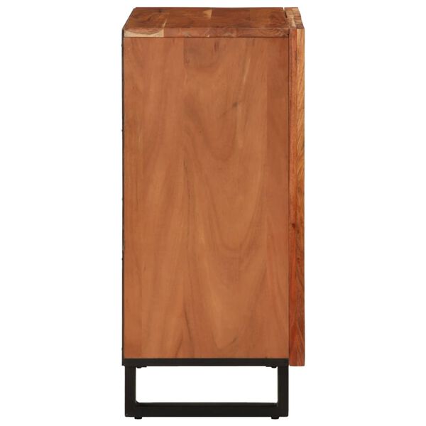 vidaXL Skänk 60x34x75 cm massivt akaciaträ