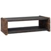 vidaXL Kaffeebord Naturf&auml;rg 110 x 55 x 35 cm Massivt mahognytr&auml;