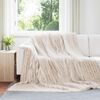 vidaXL Filtar 6 pcs Beige 270 x 240 cm Fleece