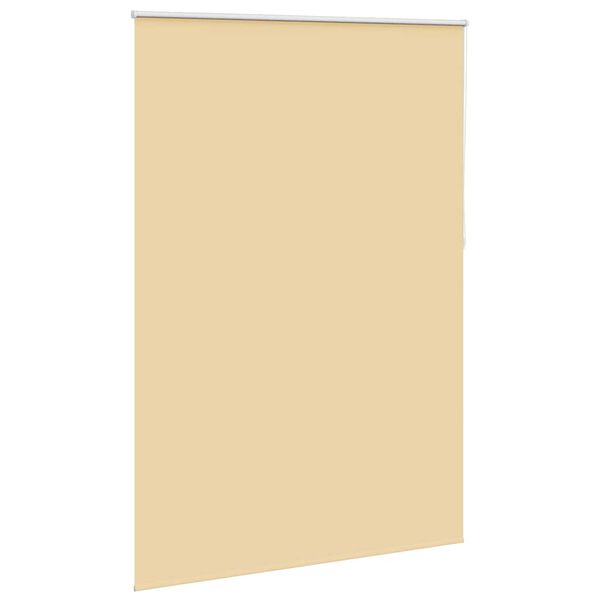 vidaXL Rullgardin för mörkläggning 140 x 230 cm beige