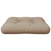 vidaXL Palldyna taupe 60x61,5x10 cm tyg