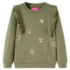 vidaXL Tr&ouml;ja f&ouml;r barn khaki 116