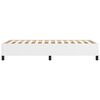 vidaXL Sängram vit 90x190 cm konstläder