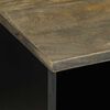 vidaXL Tv-b&auml;nk svart 100x33x46 cm massivt mangotr&auml;