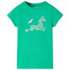 vidaXL T-shirt f&ouml;r barn gr&ouml;n 116