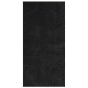 vidaXL Mjuk matta HUARTE med kort lugg tvättbar svart 100x200 cm