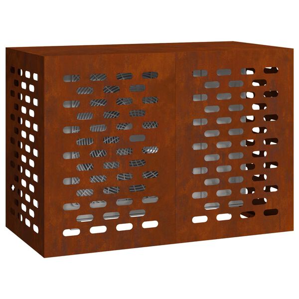 vidaXL T&auml;ckning f&ouml;r Luftkonditionering Rostig 100 x 50 x 70 cm