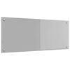 vidaXL K&ouml;ksskydd Ljusgr&aring; 100 x 40 cm h&auml;rdat glas