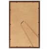 vidaXL Fotoramar 5 st f&ouml;r bord brun 21x29,7cm MDF