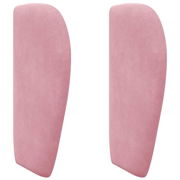 vidaXL S&auml;nggavel &Ouml;ra Rosa 40 x 23 x 6 cm Sammet