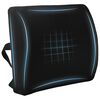 vidaXL Ryggkudde Svart Minneskum 35,5 x 30 x 12 cm