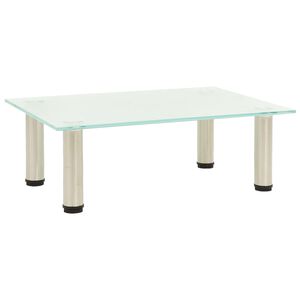 vidaXL TV-b&auml;nk frostad 40x35x17 cm h&auml;rdat glas